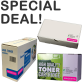 Special Deal! 1xNon-OEM Premium HP CB543A Magenta Toner Cartridge 1.4K